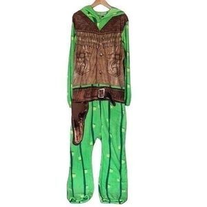 Briefly Stated L Lookin Sharp Cowboy Union Suit Onsie Jumpsuit Halloween Costume